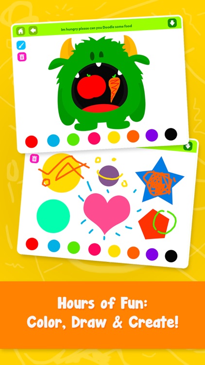 Doodle Fun ! Draw Play Color for Kids Boys & Girls