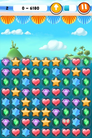 Candy Gems Sea Pop Free screenshot 3