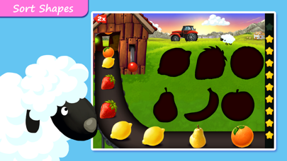 Screenshot #2 pour Shapes & Colors Farm Puzzles