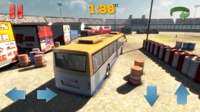 Screenshot #2 pour Bus Parking - Realistic Driving Simulation Free 2016