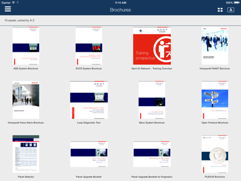 Gent InfoPoint iPad screenshot
