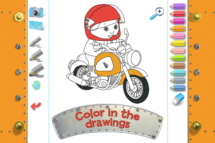 Mikes motorbike - Little Boy - Discovery