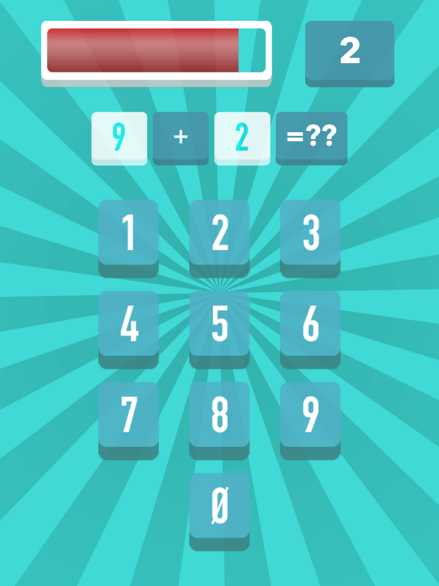 Prof. Math - a addictive arithmetic game