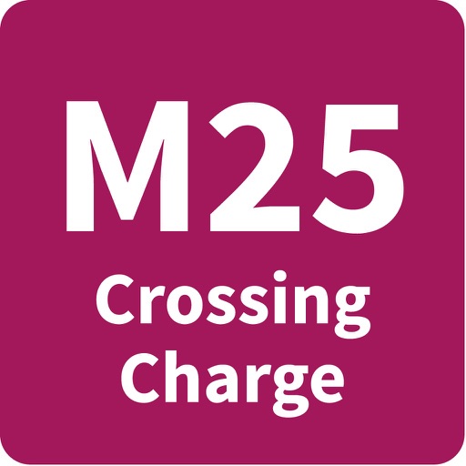 M25 crossing charge icon