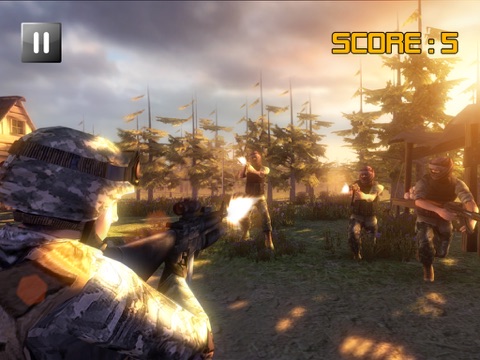 Screenshot #5 pour Army Frontier - Battlefield Of War Free