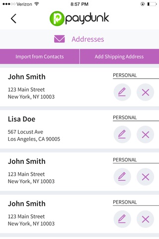 Paydunk – Makes Mobile Checkout Simple screenshot 3
