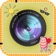 Cute Beautiful Sticker - photo editor, filters, effects, camera plus frames for your app icon - Entertainment app for iPhone