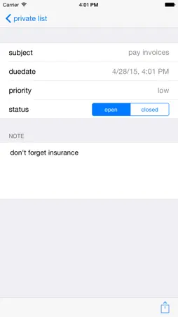ToDoListsLite screenshot 4