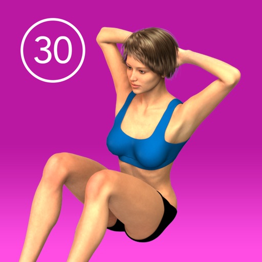 Women's Situp 30 Day Challenge icon