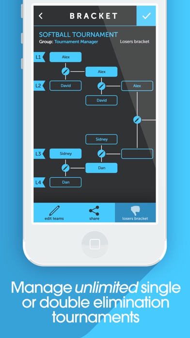 My Bracket Pro-トーナメント... screenshot1