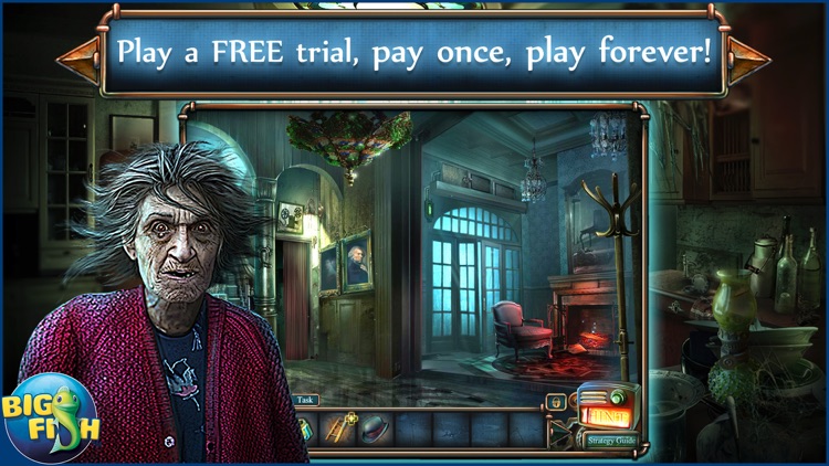 Haunted Hotel: Death Sentence - A Supernatural Hidden Objects Game screenshot-0