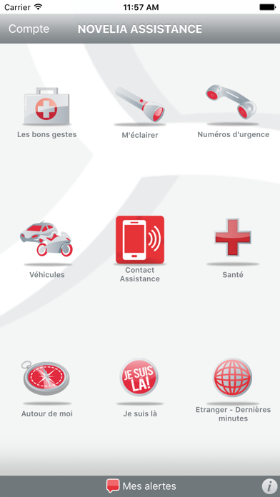 Screenshot #1 pour Novélia Assistance