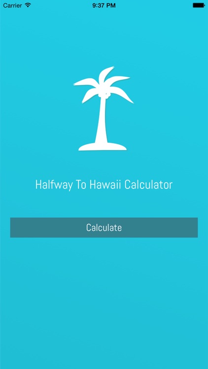 Halfway To Hawaii Calculator