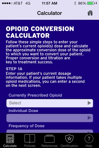 Opioid Dose Conversion Calculator screenshot 2