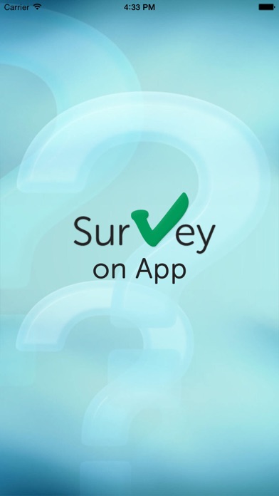 Screenshot #1 pour Survey On App