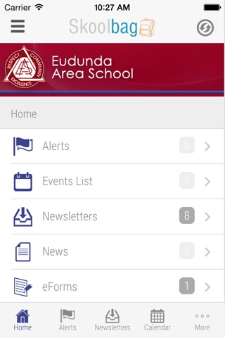 Eudunda Area School - Skoolbag screenshot 2