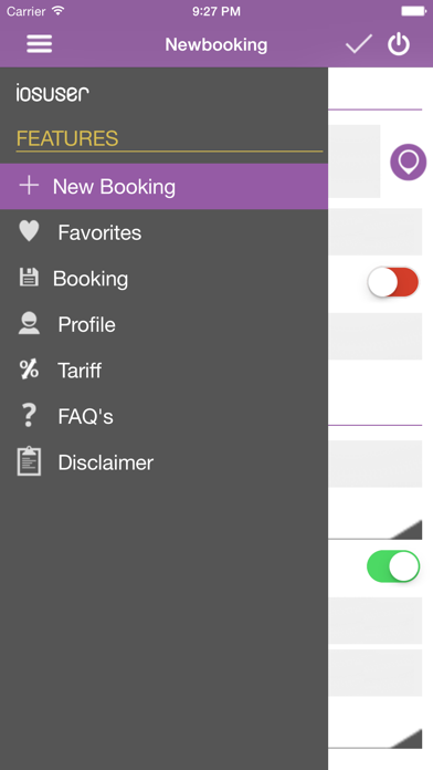 Screenshot #1 pour CallADriver