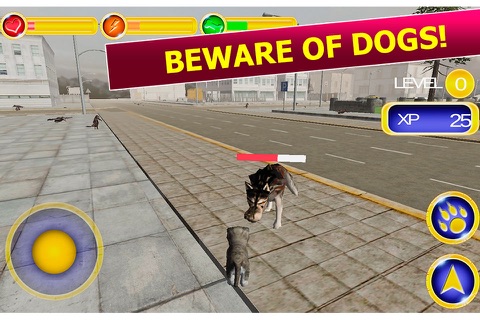 Street Cat Simulator 3D Free screenshot 3