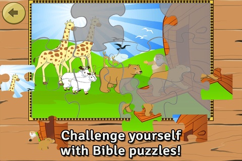 Bible Heroes: Noah and the Ark - Bible Story, Puzzles, Coloring, and Games for Kids screenshot 3