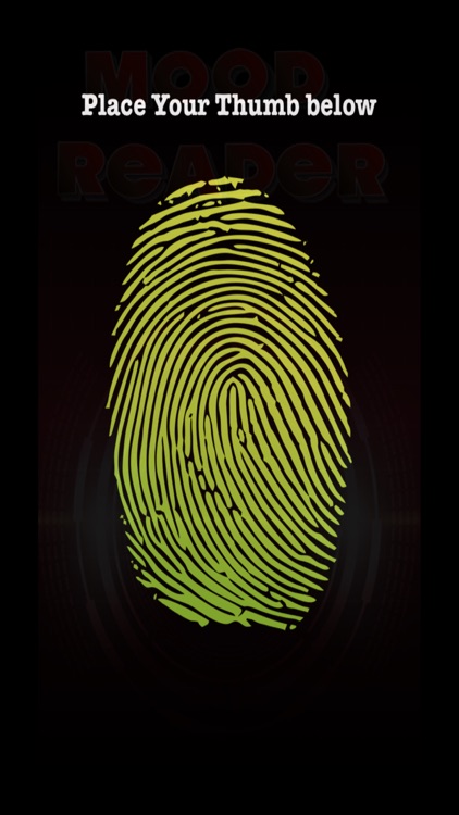 Mood Reader - Fingerprint Scan Detector