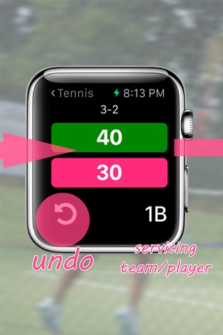 Tennis Watch Score - The Tennis Scoreboard for Apple Watch screenshot 4