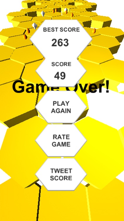 ZIG ZAG HONEYCOMB - Most simple infinite boom smash hit arcade game! screenshot-3