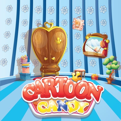 Cartoon Candy Match iOS App