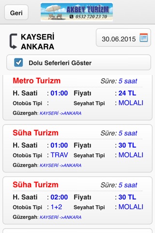 Akbey Turızm screenshot 3