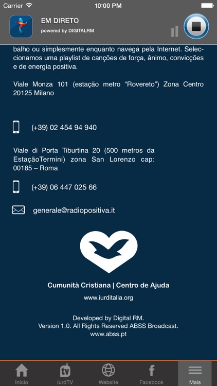 Rádio Positiva Itália