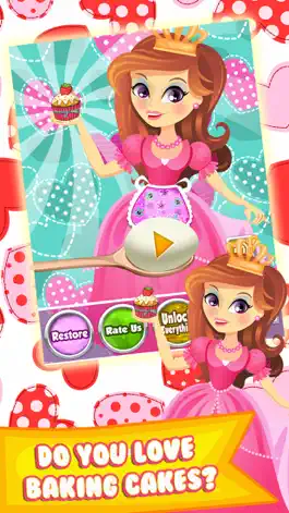 Game screenshot Princess Cake Maker Salon - Make Dessert Food Games for Kids! hack