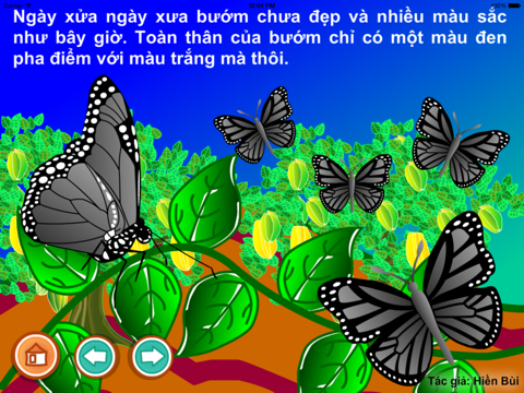 Screenshot #4 pour Câu chuyện của bướm và hoa (Truyện thiếu nhi từ tác giả Hiền Bùi)