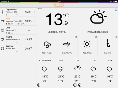 Screenshot #5 pour HomeWizard Weather