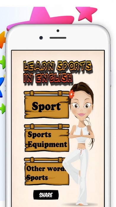 Screenshot #1 pour Learn Sports in English for Kid