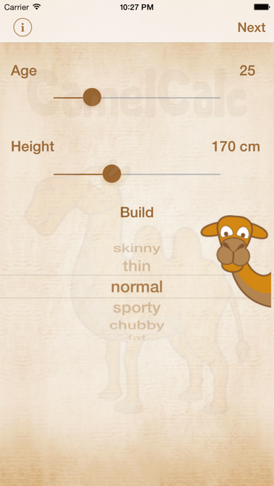 CamelCalc Screenshot 2