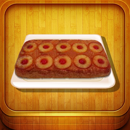 Pineapple Upside Down Cake Icon