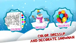 Game screenshot Christmas Snowman Maker apk