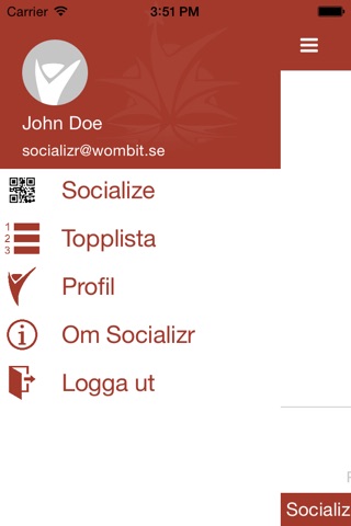 Socializr screenshot 2