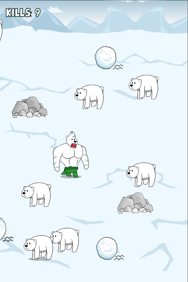 Polar Bear Attack - Bizzare Wild Evolution & Mutation screenshot 2