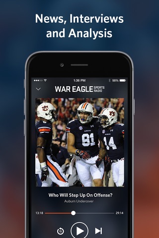 War Eagle Sports Radio screenshot 2