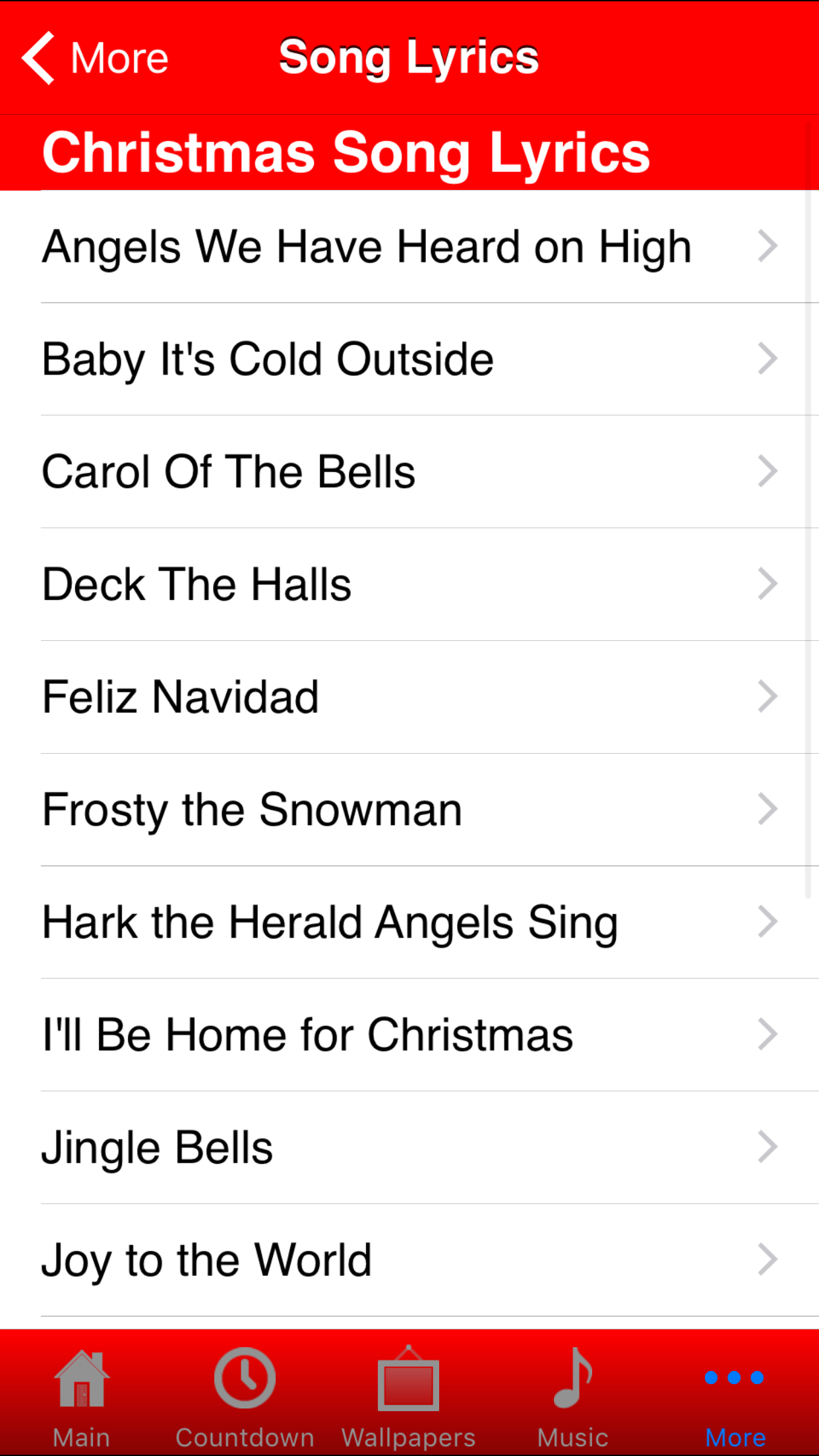 Christmas All-In-One (Countdown, Wallpapers, Music)