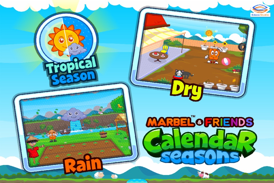 Marbel Seasons - Best Kids Apps screenshot 4