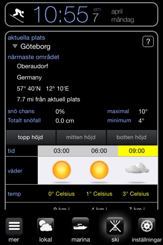 Weather Bot forecaster screenshot 3
