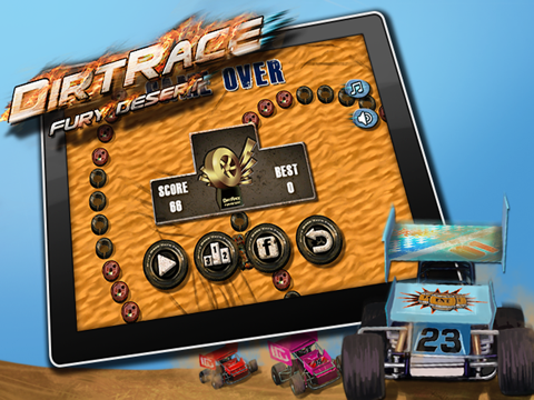Dirt Race Fury Desert FREE iPad screenshot