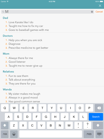3 Reasons I Am Glad For Gratitude Journal iPad screenshot 4 - Lifestyle app
