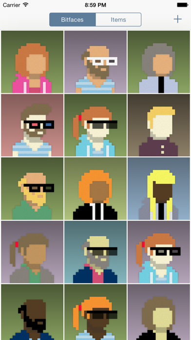 Bitface - 8-bit Avatar Creator screenshot