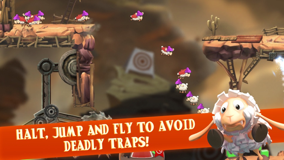 #4. Flockers (iOS) 由: Team17 Digital Limited