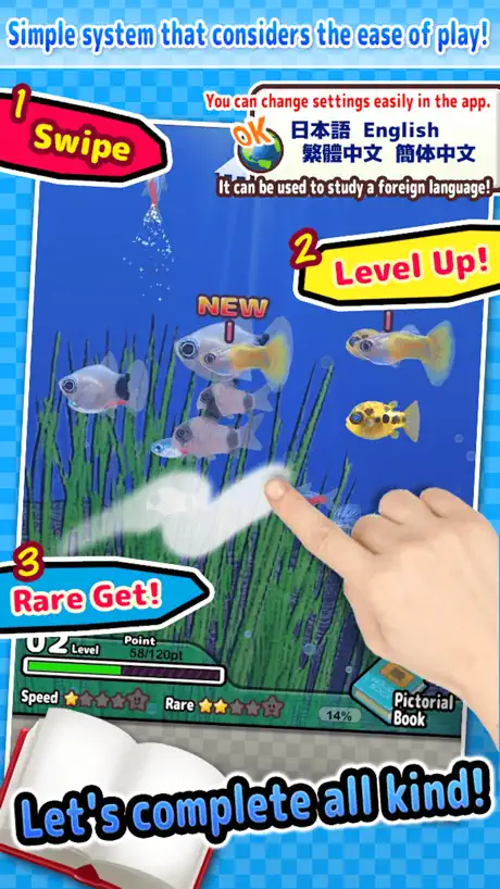 Tiny Little Fish Pictorical Book