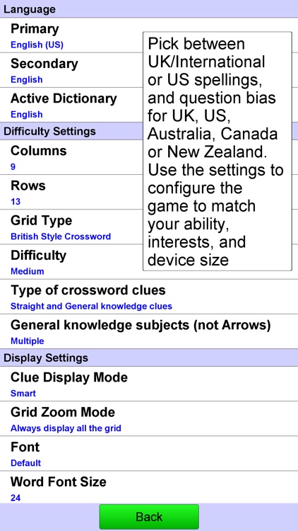 Crossword Unlimited + screenshot-3