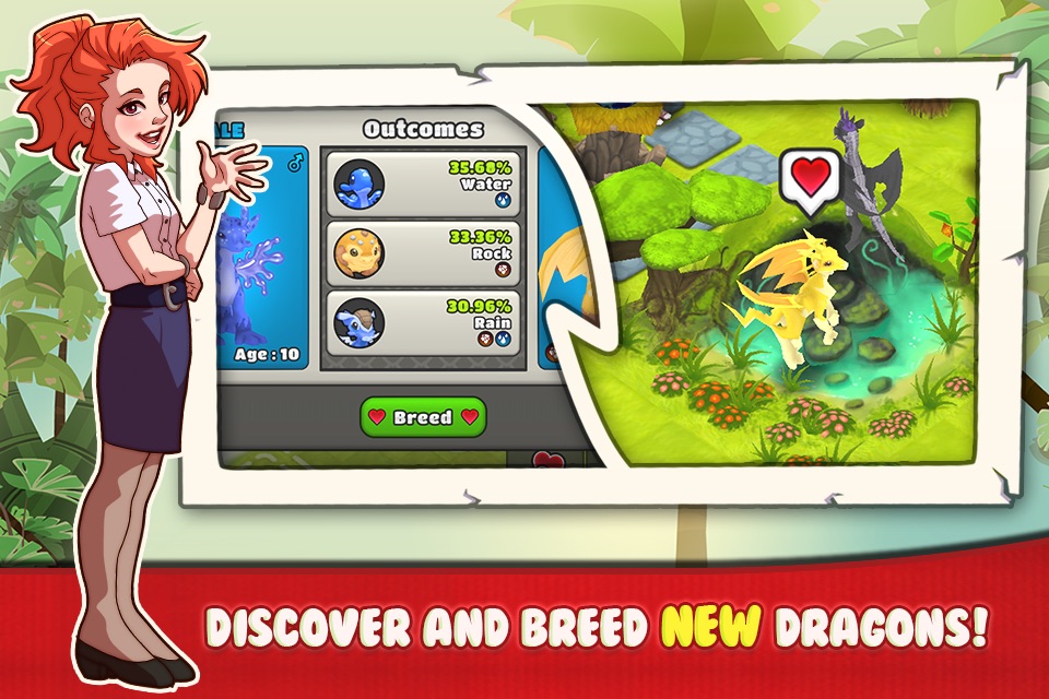 Dragon Vita - Free Monster Breeding Game screenshot 3