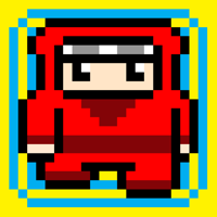 Red Ninja Escape - Go Run Away Challenge 8 bit Games